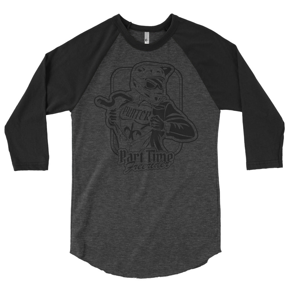 Part Time Freerider Punter 3/4 Sleeve (BLK)