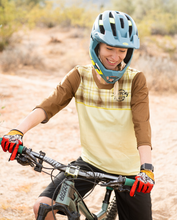 Load image into Gallery viewer, Sketchy Trails: Go Medium 3/4 Sleeve Feminine Cut Jersey
