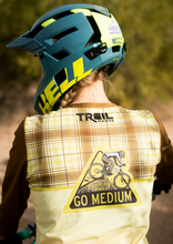 Load image into Gallery viewer, Sketchy Trails: Go Medium 3/4 Sleeve Feminine Cut Jersey
